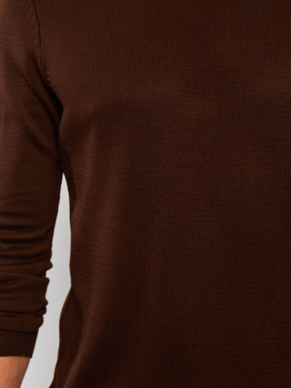 LCW ECO Crew Neck Long Sleeve Men's Tricot Sweater -W2FO59Z8-HKQ
