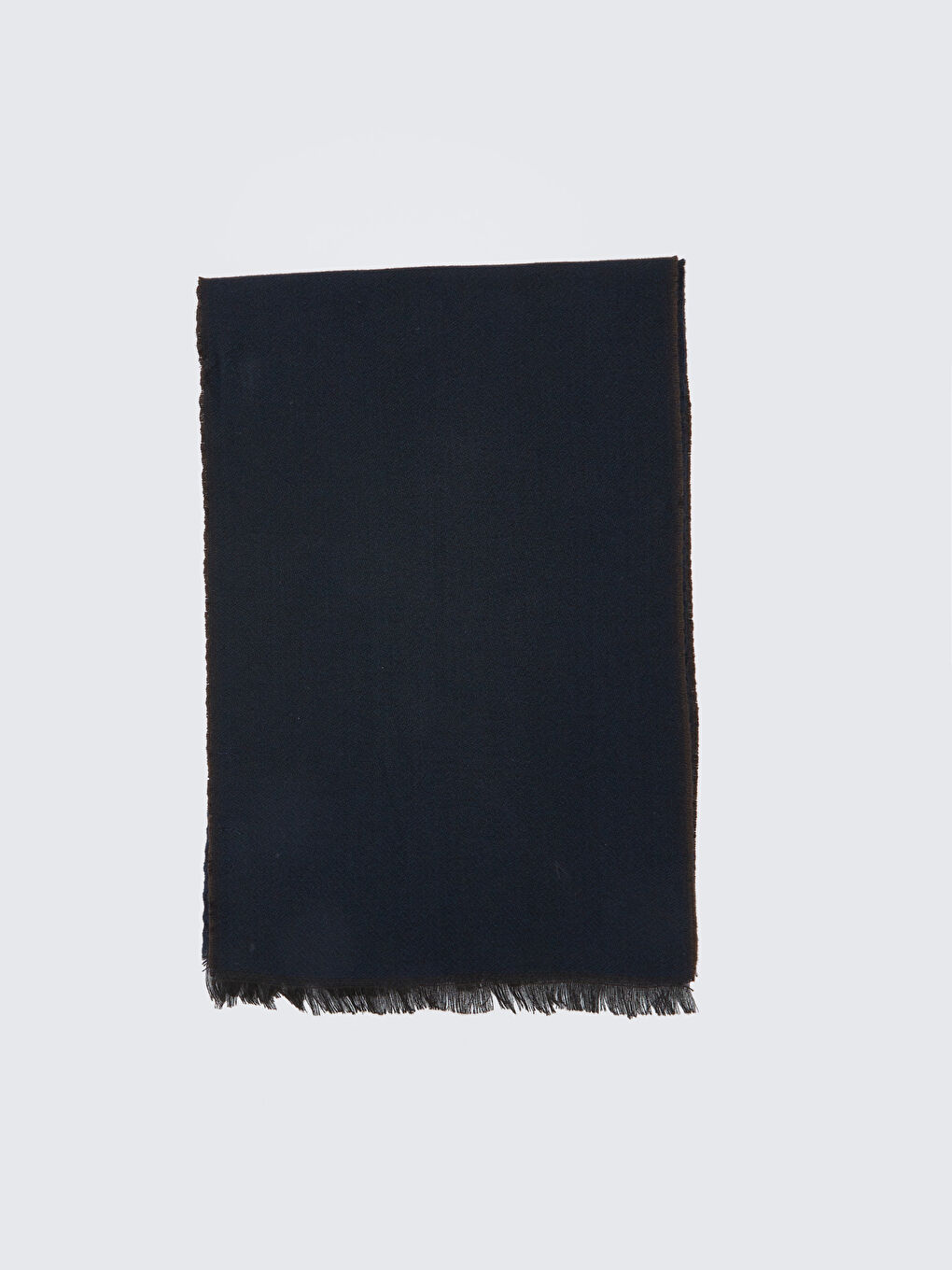 Lacivert Kısa Püsküllü Erkek Atkı-3