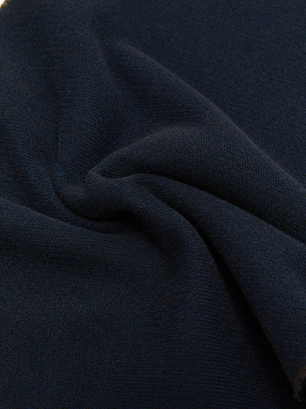 Lacivert Kısa Püsküllü Erkek Atkı-4