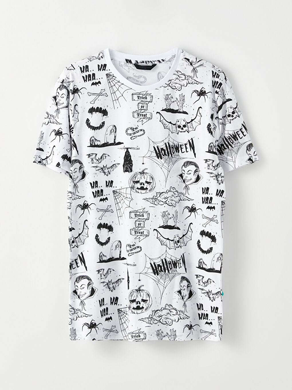 XSIDE Crew Neck Short Sleeve Printed Men's T-Shirt -W2FP02Z8-Q6K