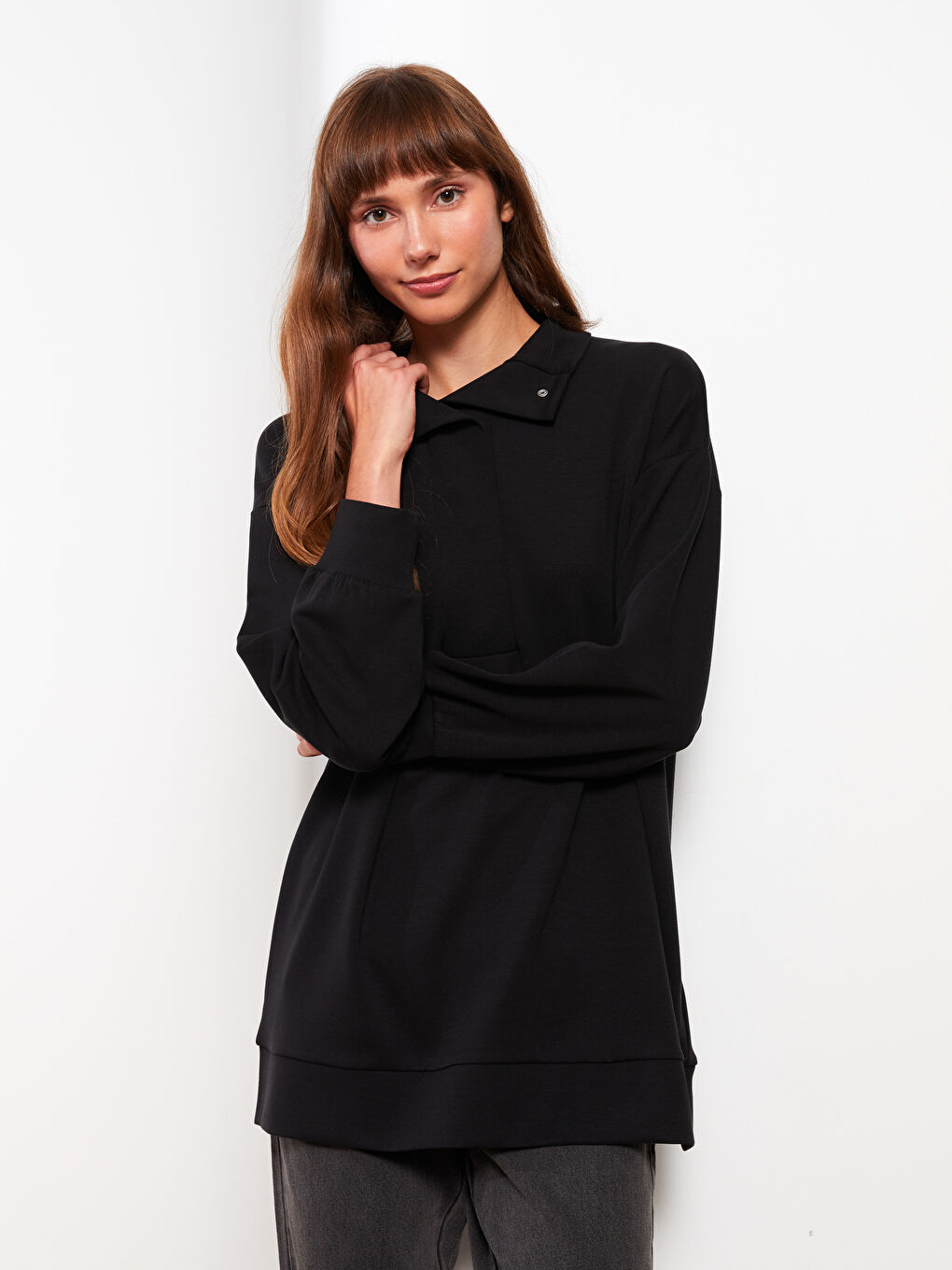 Woman BLACK Tunic-1