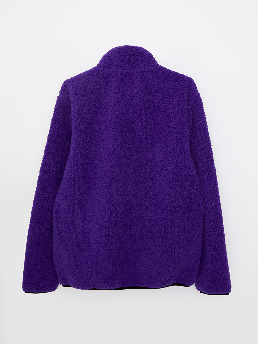 XSIDE Relaxed Fit Turtle Neck Plush Men's Coat -W2FQ15Z8-HMG