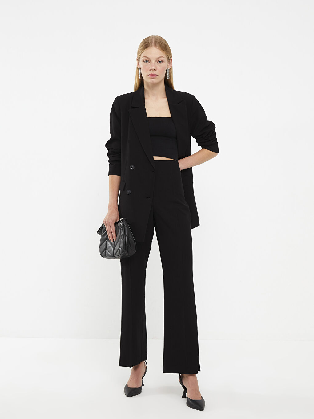 Women's Straight Trousers-1