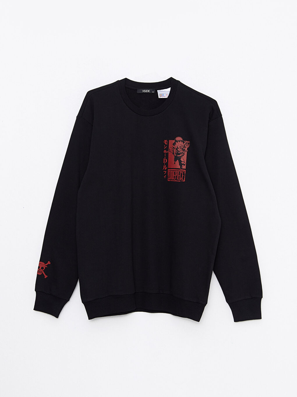 XSIDE Bisiklet Yaka Uzun Kollu One Piece Baskılı Erkek Sweatshirt -W2FQ57Z8-CVL