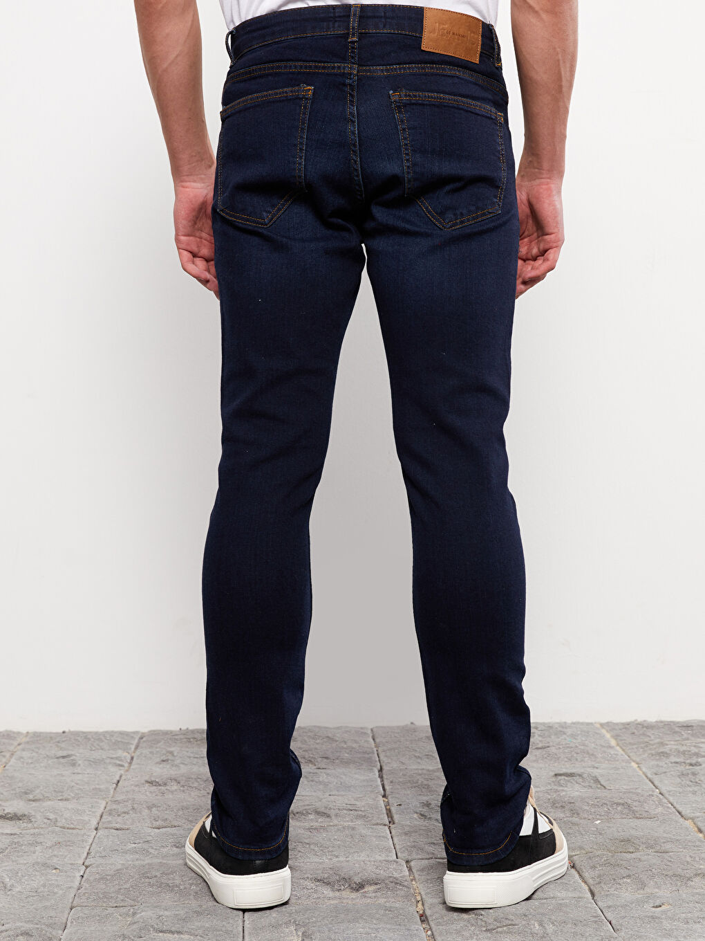 LCW Casual Koyu Rodeo 750 Slim Fit Erkek Jean Pantolon - 4