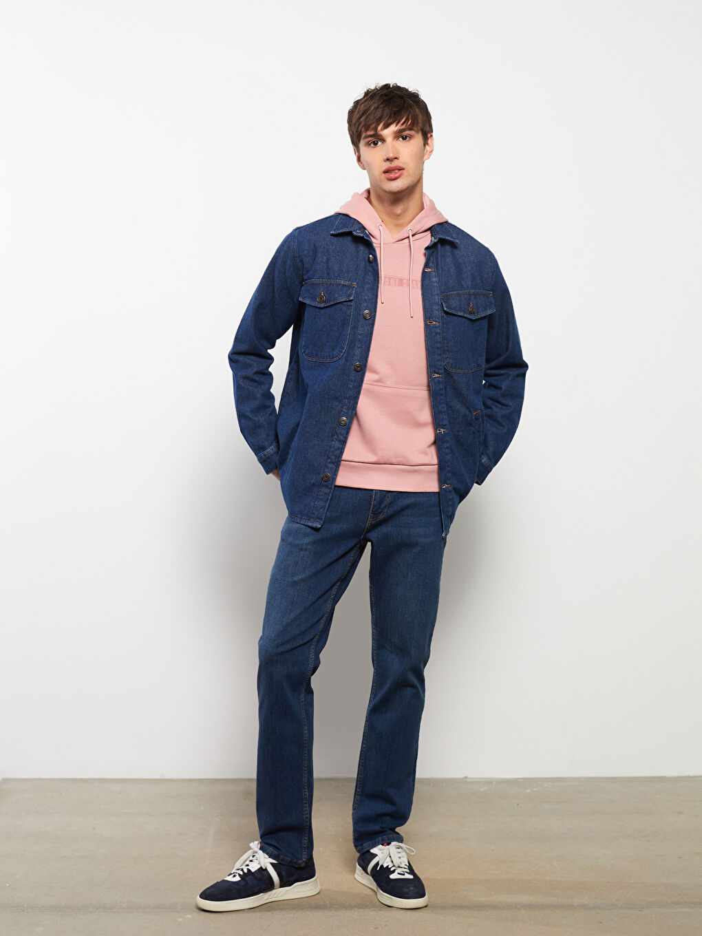 779 Muške Farmerke Standardnog Kroja-1