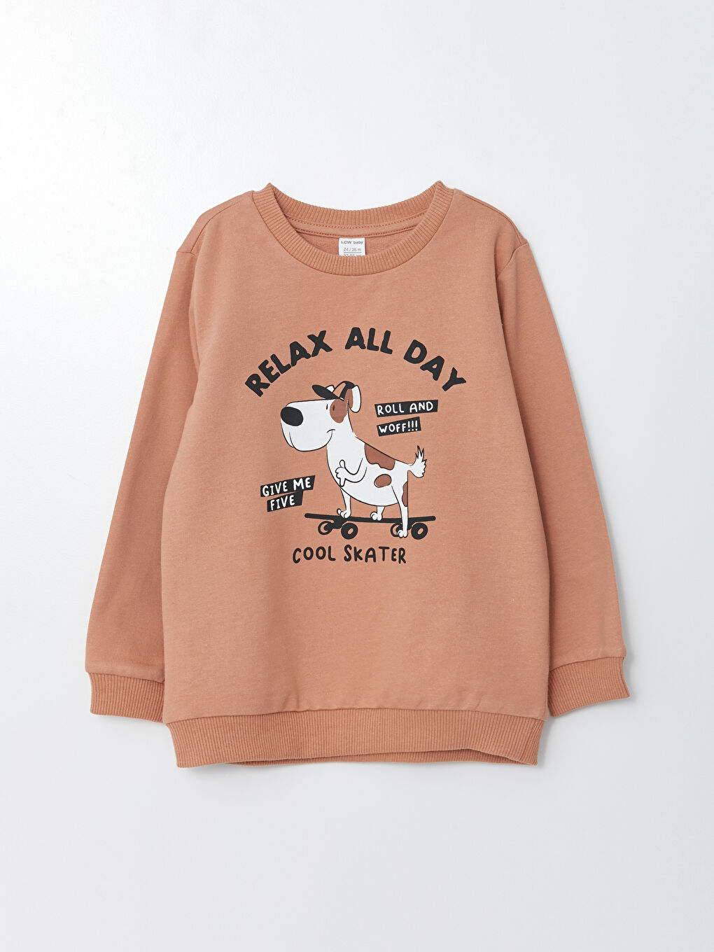 Crew Neck Long Sleeve Printed Baby Boy Sweatshirt 2-Pack-1