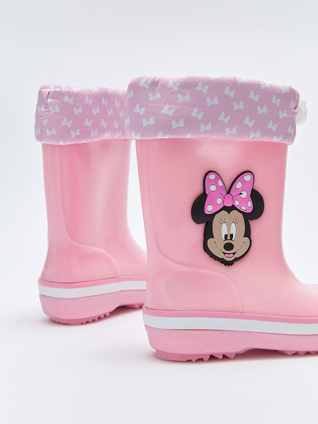 Pembe Minnie Mouse Lisanslı Kız Bebek Yağmur Botu-8
