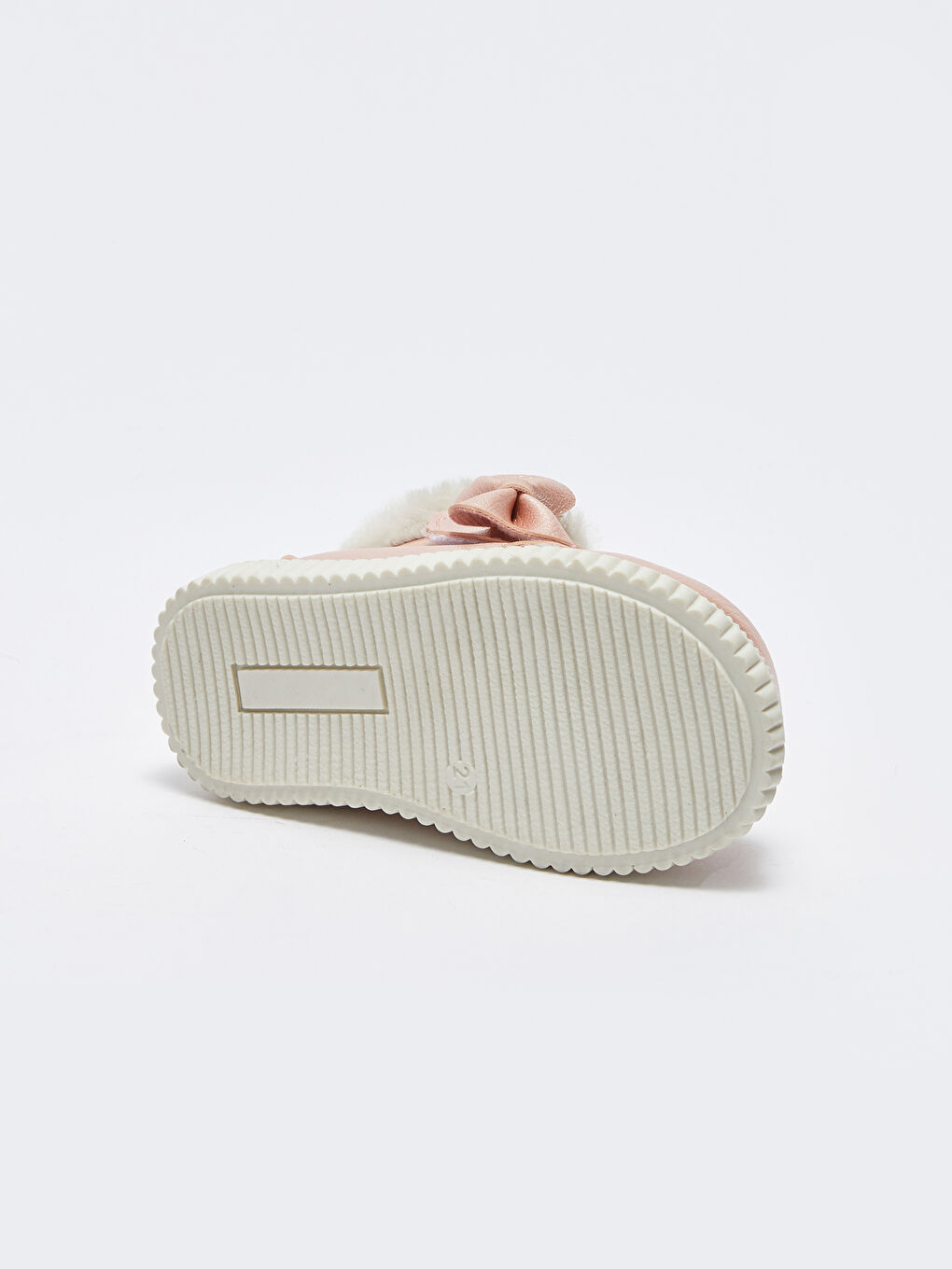 Pembe Deri Görünümlü Cırt Cırtlı Kız Bebek İlk Adım Ayakkabısı-6