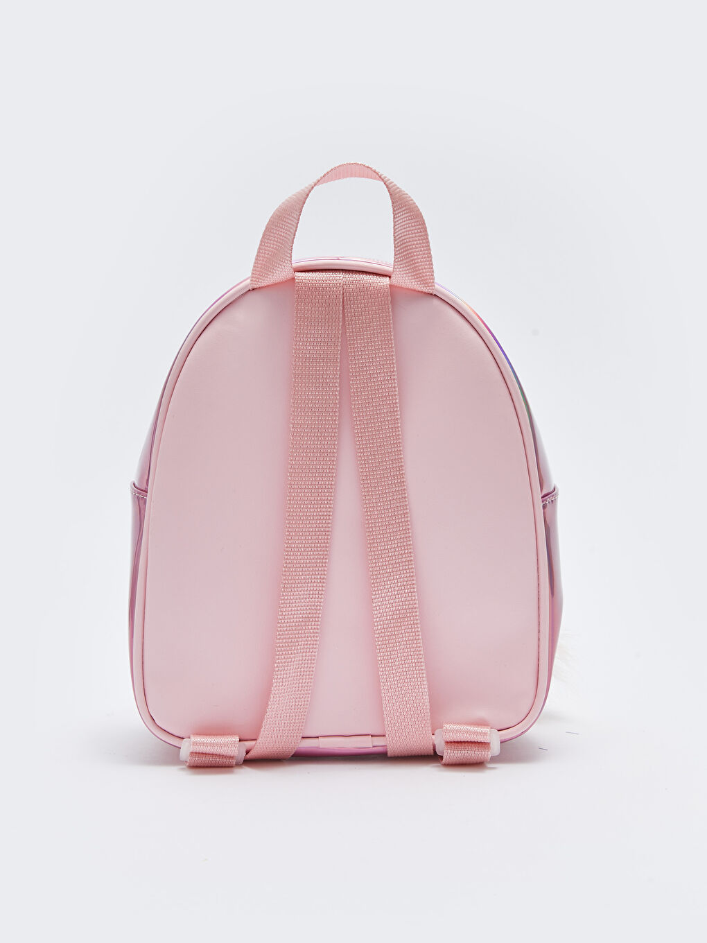 Pembe Hologram Baskılı Kız Çocuk Sırt Çantası-2