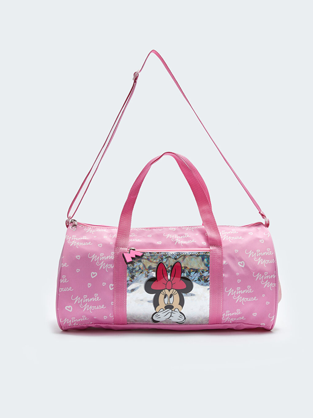 LCW ACCESSORIES Pembe Minnie Mouse Lisanslı Kız Çocuk Spor Çantası