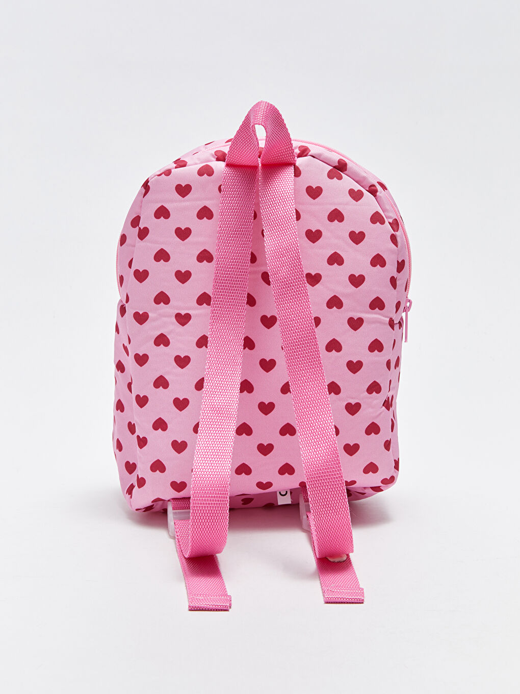 Pembe Pelüş Ayıcık Figürlü Kız Çocuk Sırt Çantası-2