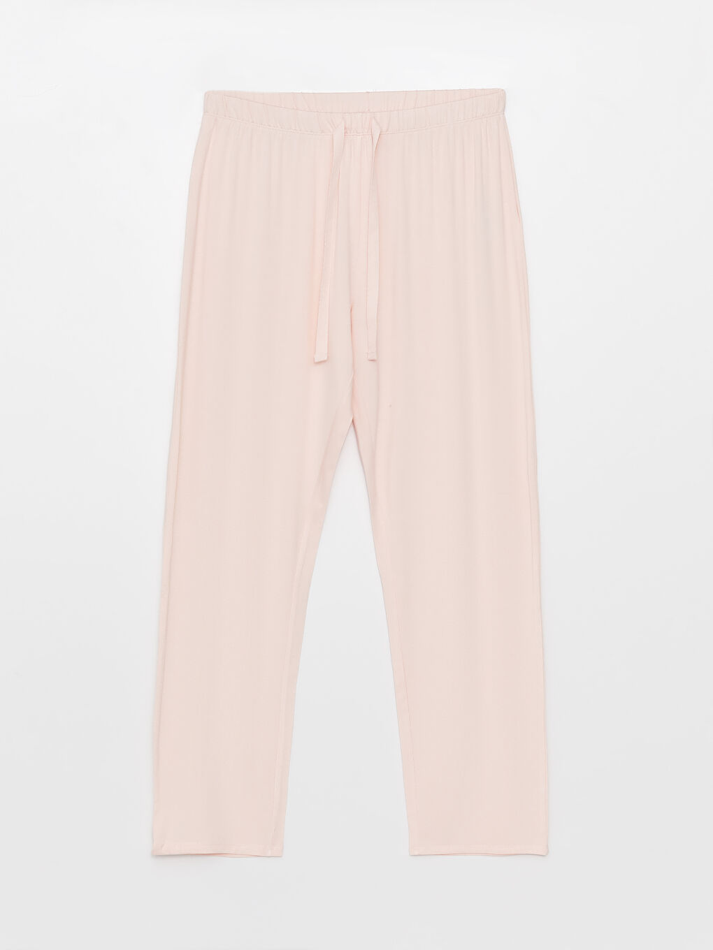 Pembe V Yaka Düz Uzun Kollu Hamile Pijama Takımı-12