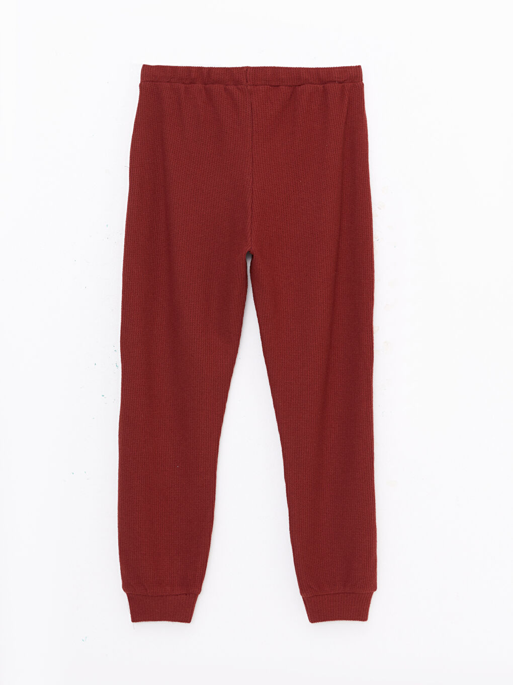 LCW DREAM Bordo Kadın Beli Lastikli Düz Jogger Pijama Alt - 1