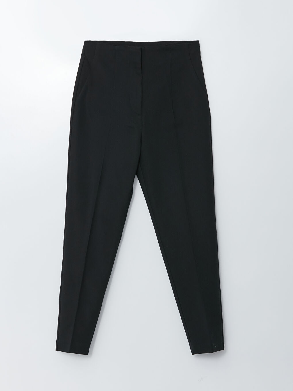 Women's Standard Fit Plain Trousers-9