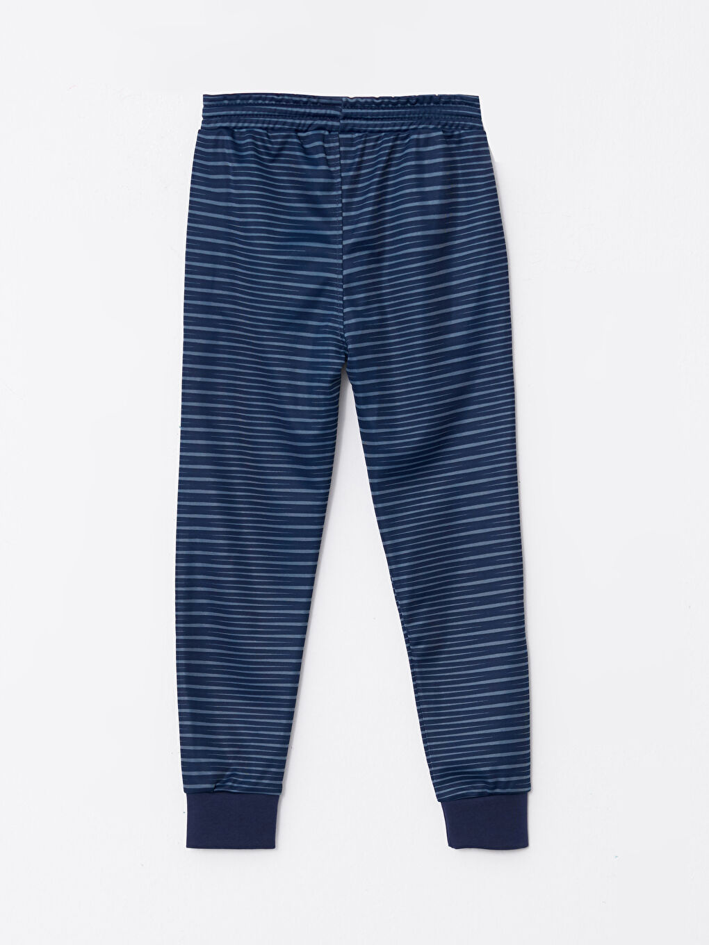 Boy's Elastic Waist Striped Jogger Sweatpants-1