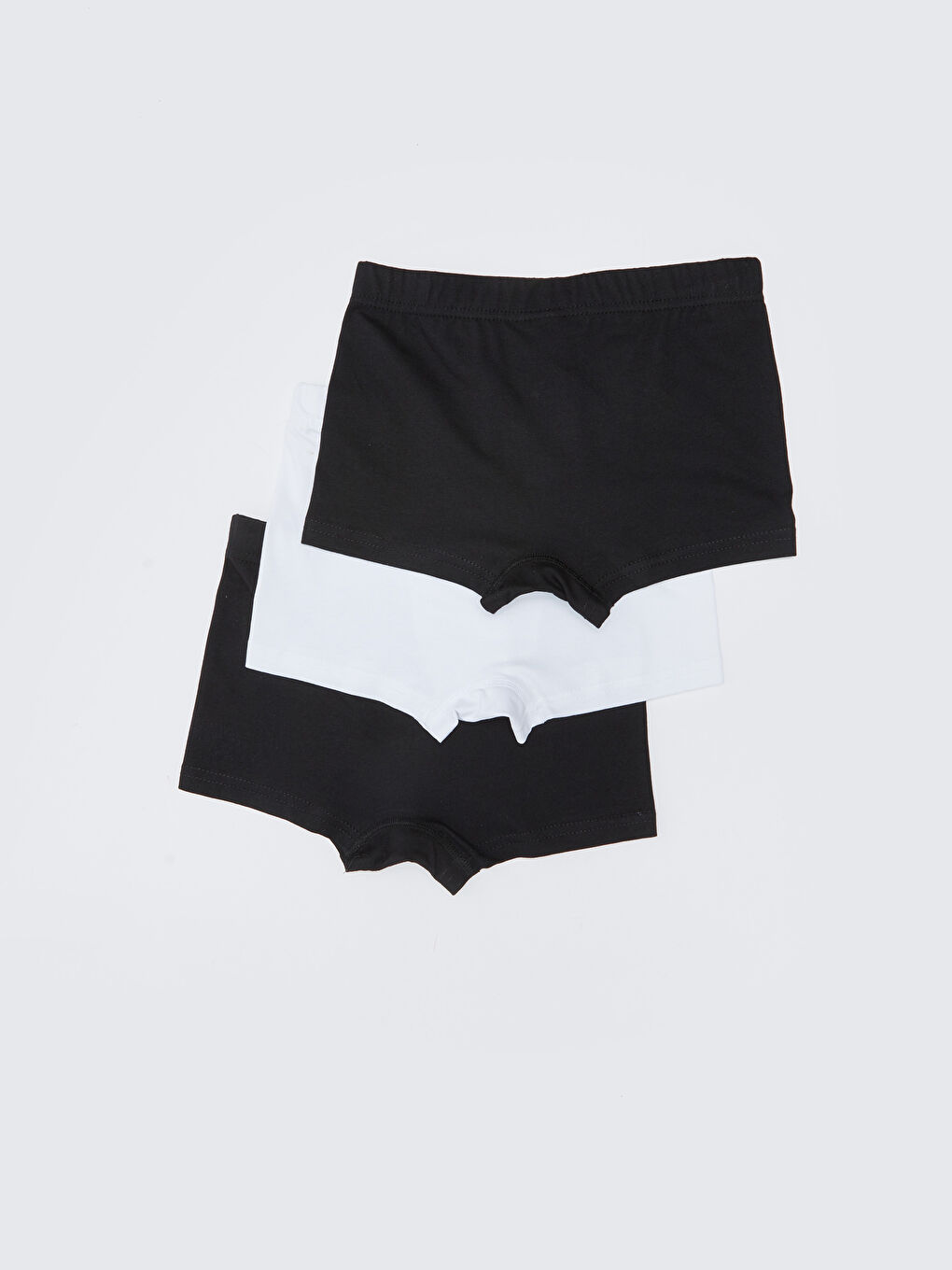 Siyah Baskılı Pamuklu Erkek Çocuk Boxer 3'lü-2