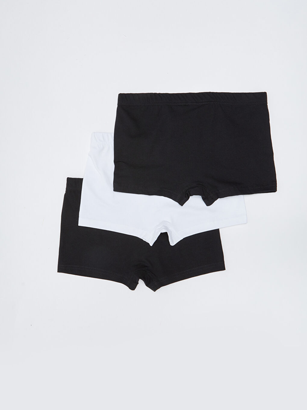 Siyah Baskılı Pamuklu Erkek Çocuk Boxer 3'lü-3