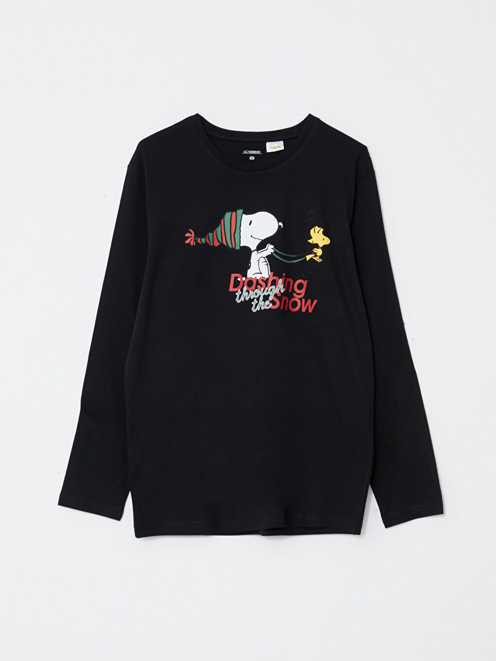 Regular Fit Snoopy Printed Men's Pyjama Set-13