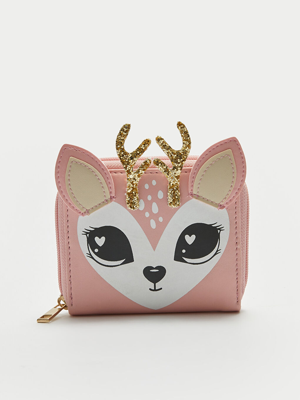 LCW ACCESSORIES Портмоне за момичета с принт и визия на кожа -W2FU21Z4-QT2