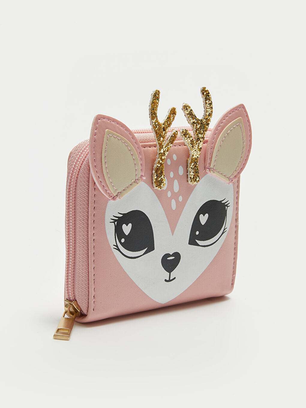 LCW ACCESSORIES Портмоне за момичета с принт и визия на кожа -W2FU21Z4-QT2