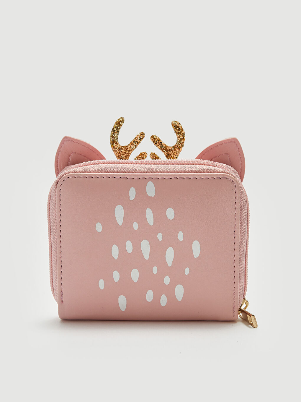 LCW ACCESSORIES Портмоне за момичета с принт и визия на кожа -W2FU21Z4-QT2