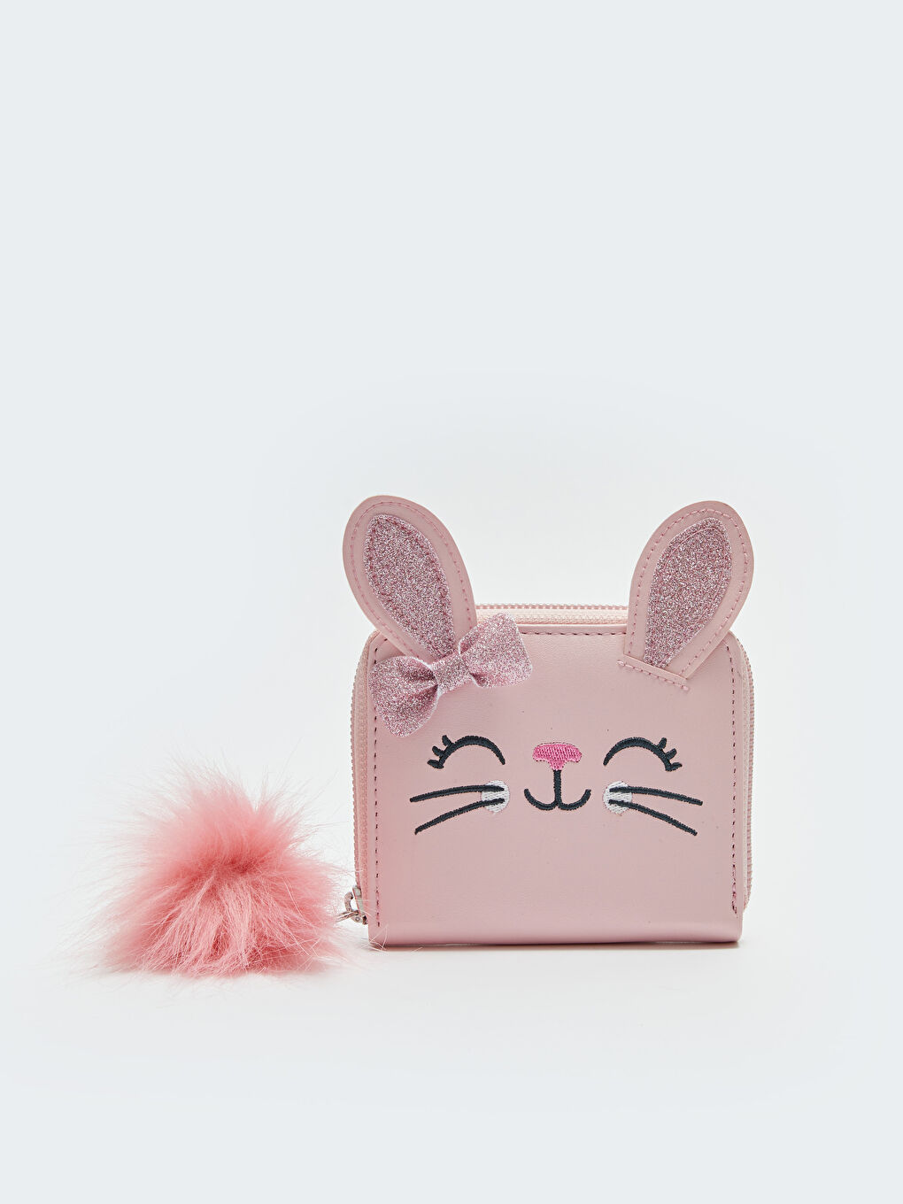 Pembe Baskılı Kız Çocuk Cüzdan