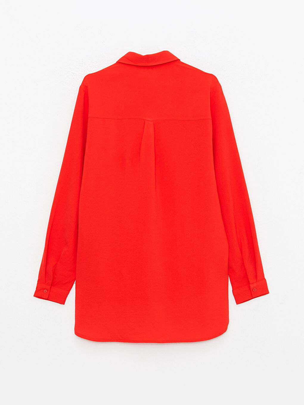 Chemise Boutonnée à Manches Longues Régulière pour Femmes-6