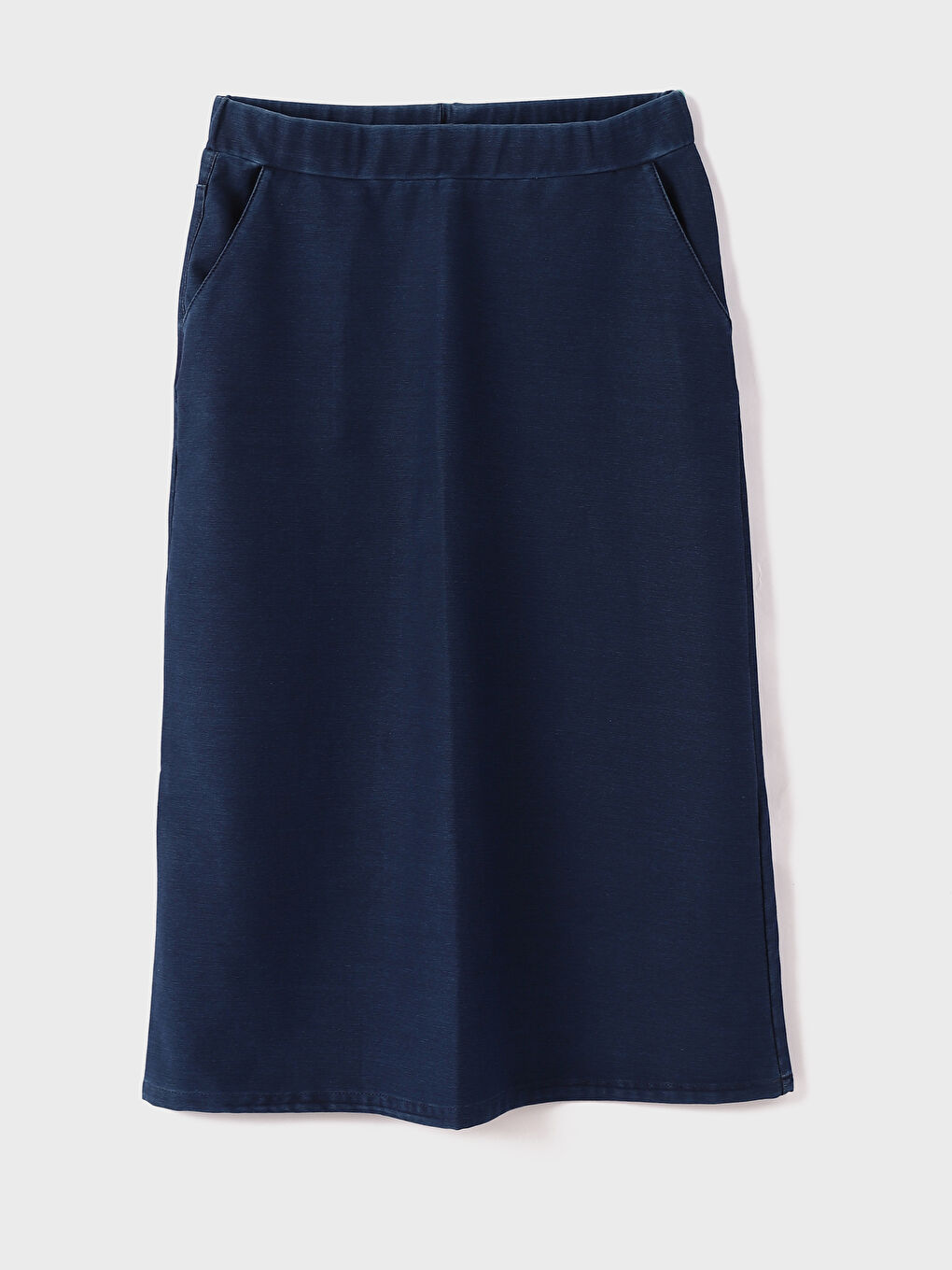 Women's Elasticated Waist Plain Skirt