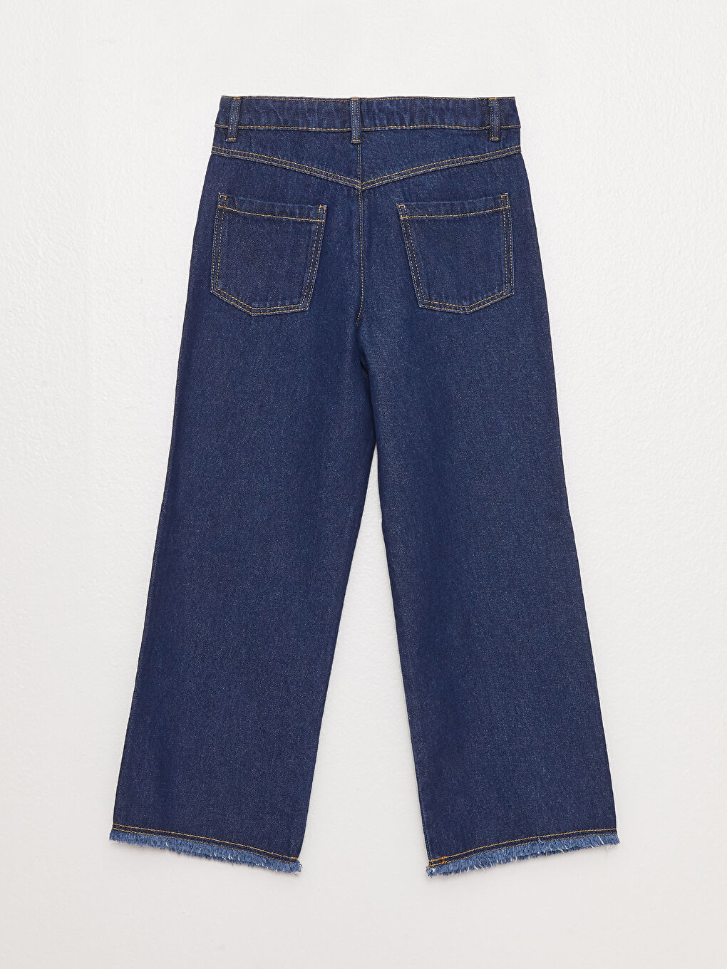 LCW Kids Basic Bell-Bottoms Girl Denim Trousers -W2FV17Z4-309