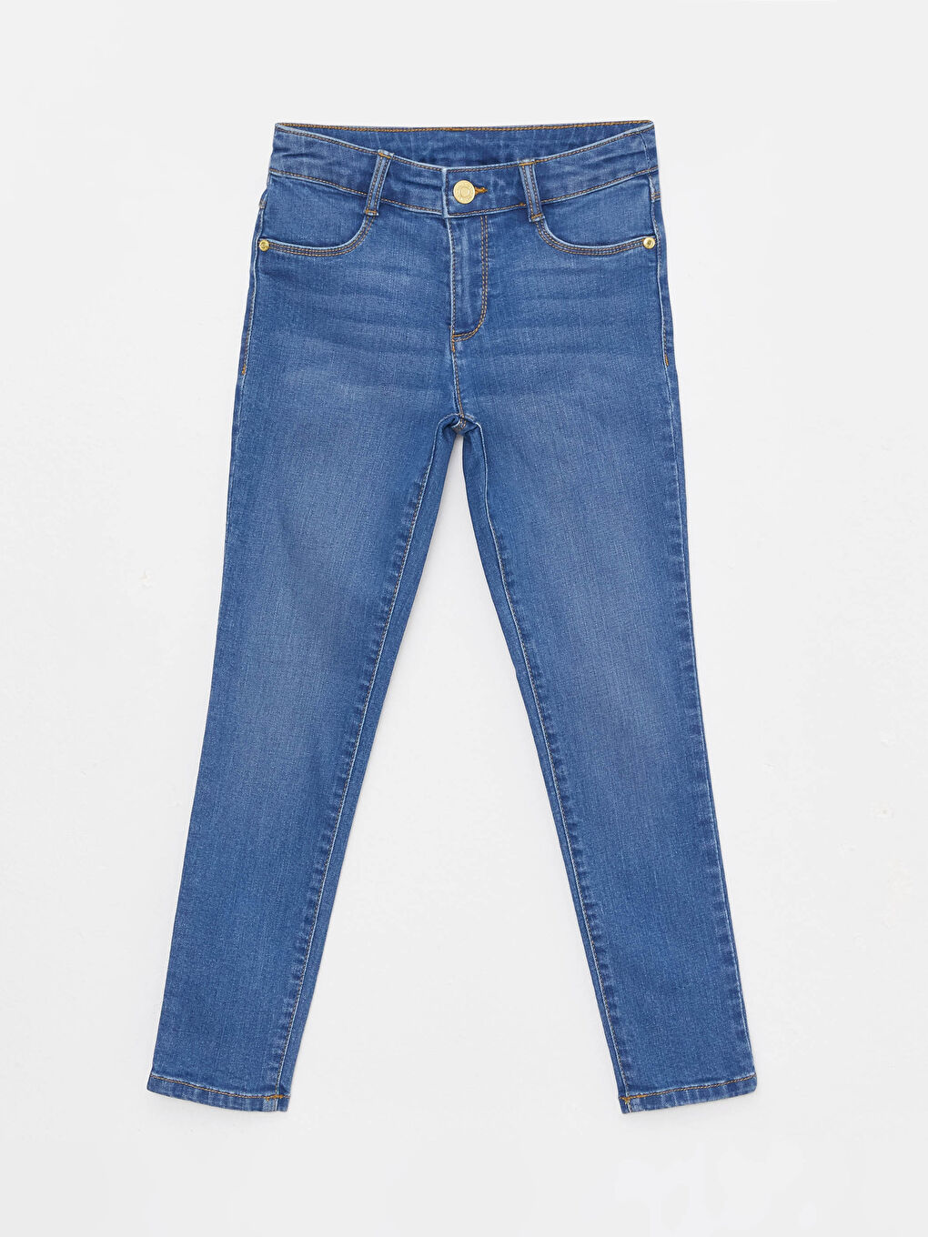 Jean Slim Fit Fille en Denim