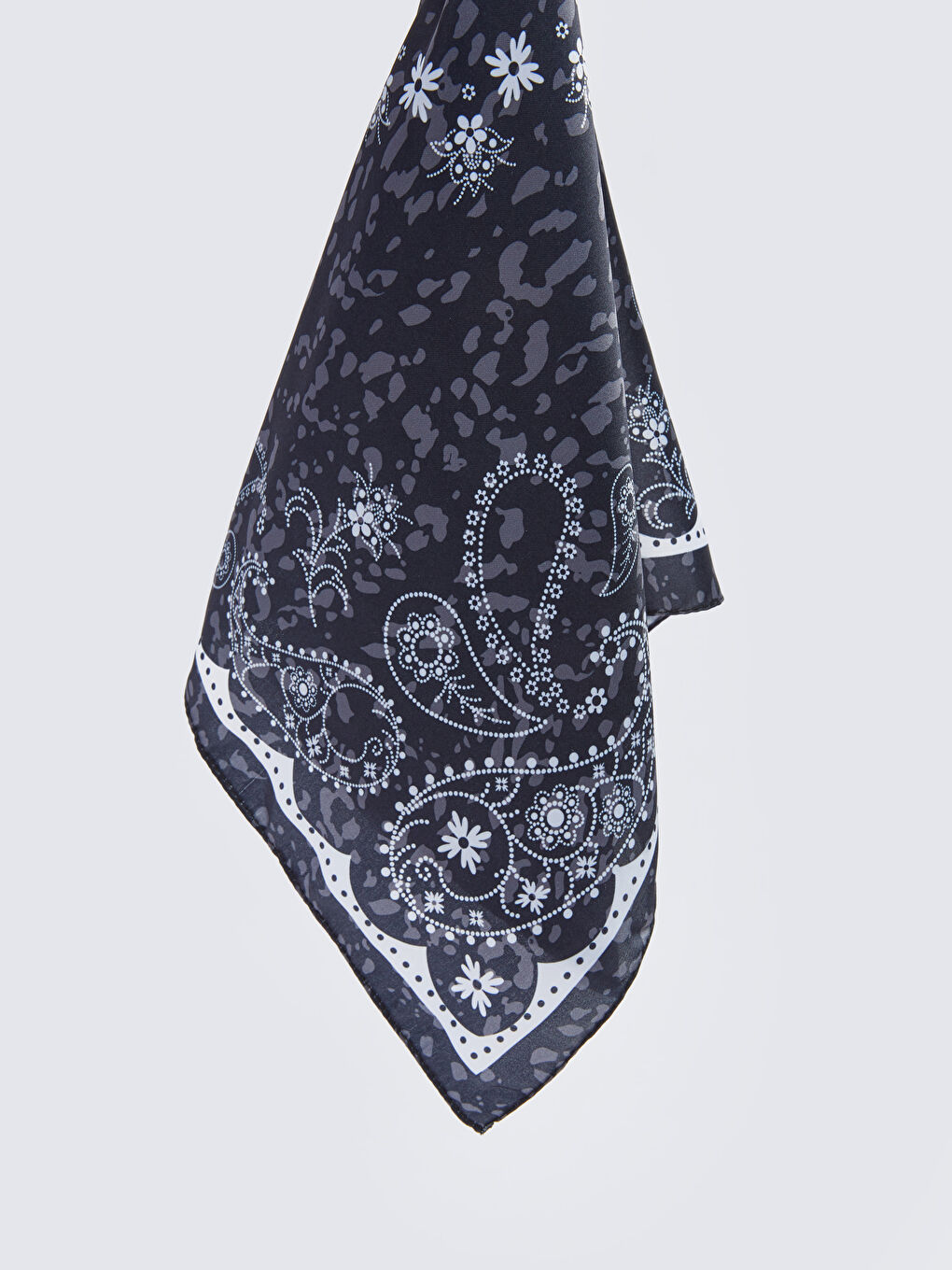 Patterned Satin Women's Bandana-5