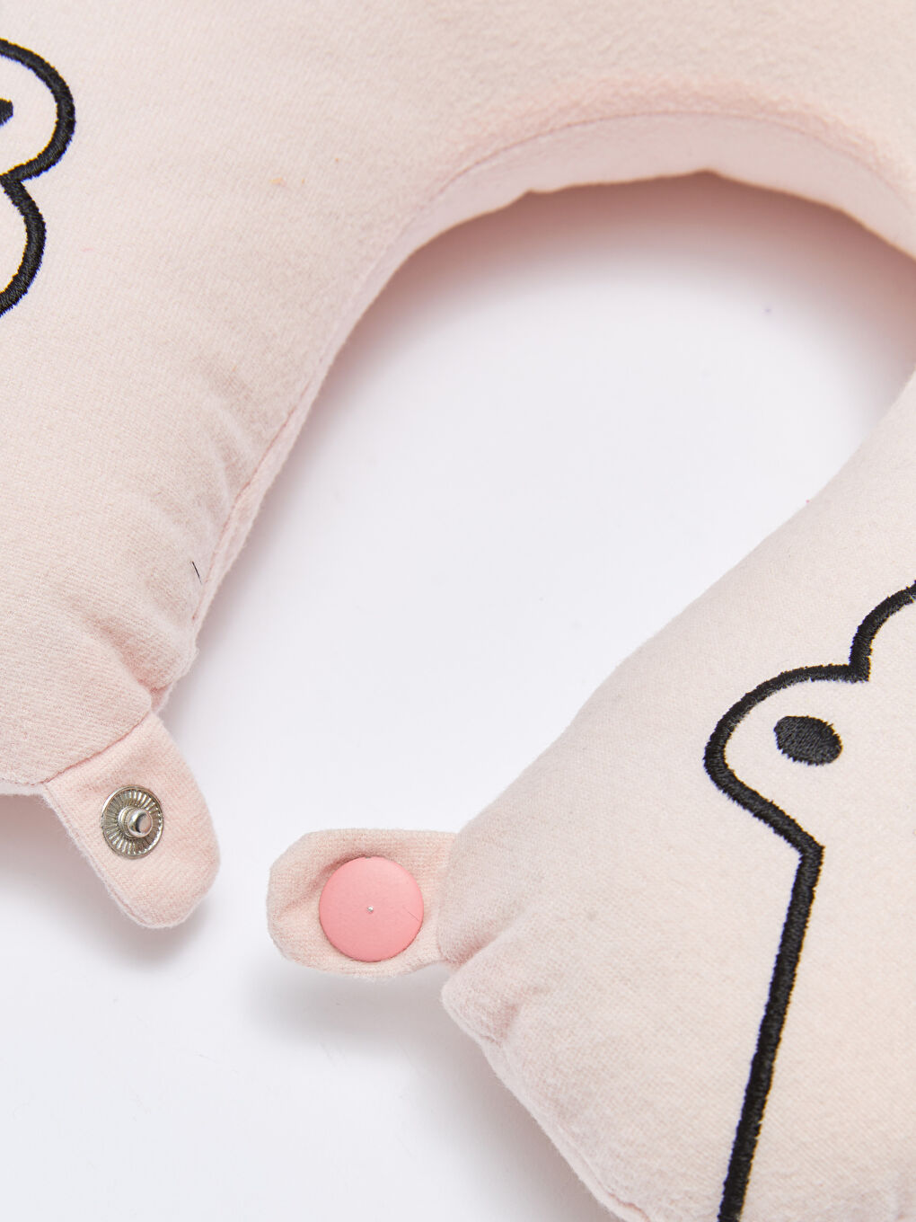 Karışık Yazı Nakışlı Kadın Boyun Yastığı-2