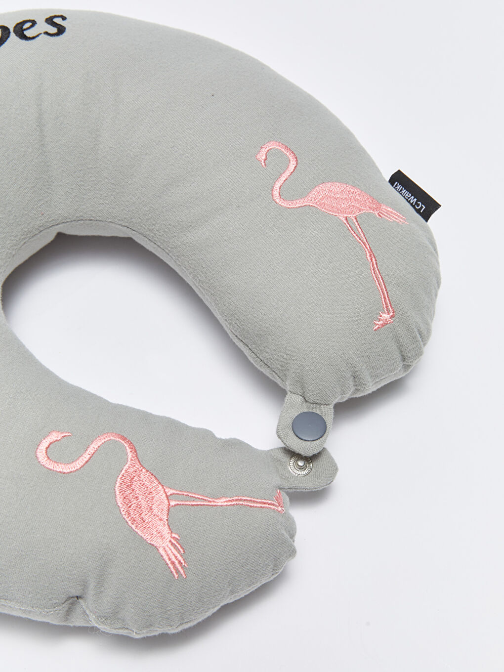 LCW ACCESSORIES Flamingo Printed Neck Pillow -W2FY57Z8-M0T