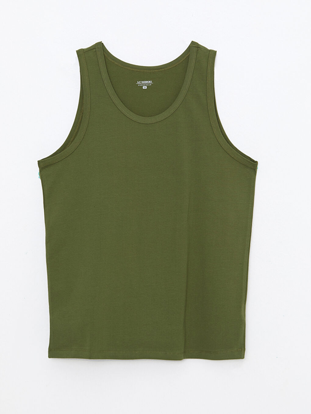 Haki U Yaka Penye Erkek Atlet-5