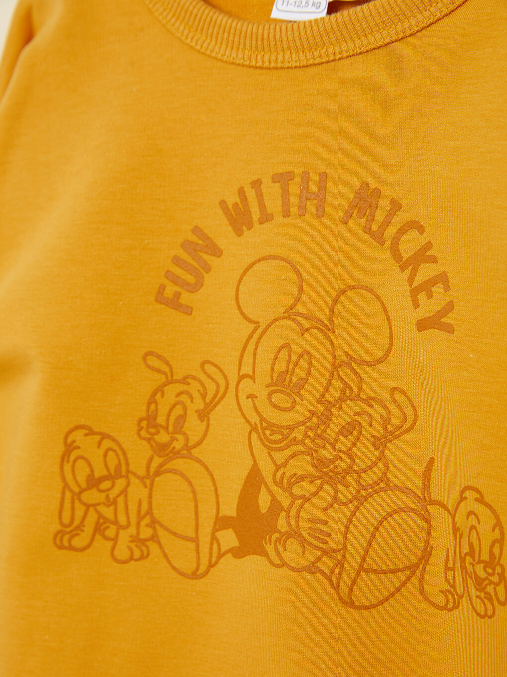 Crew Neck Long Sleeve Mickey Mouse Printed Baby Boys' Sweatshirt and Sweatpants 2 Pack Set-3