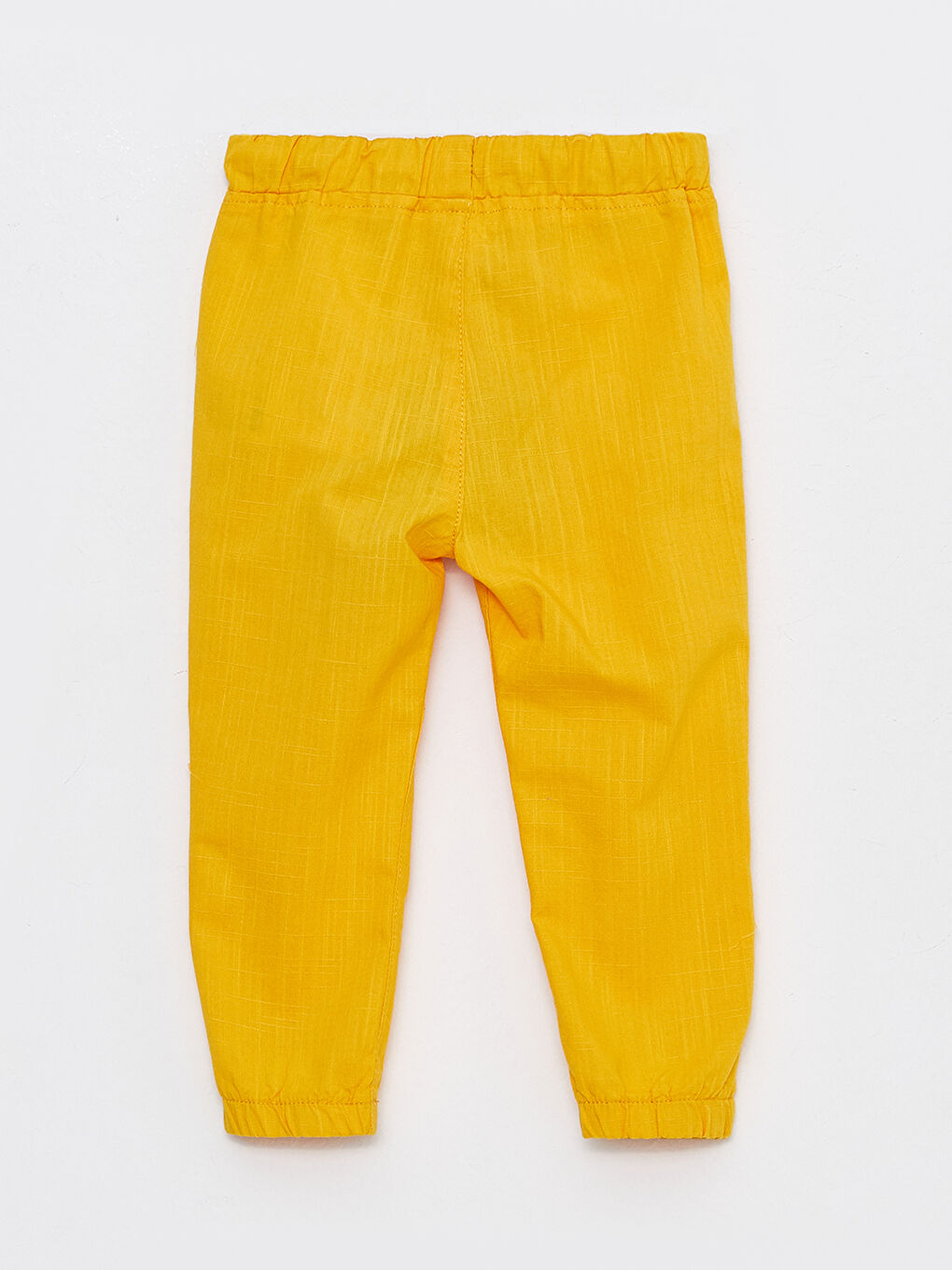 Turuncu Beli Lastikli Basic Erkek Bebek Pantolon-1