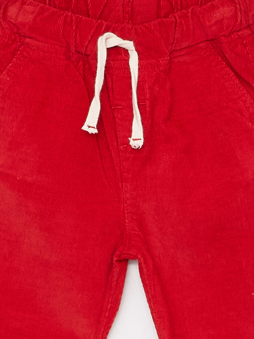 بنطلون أولاد رضع بسيط بخصر مرن-2