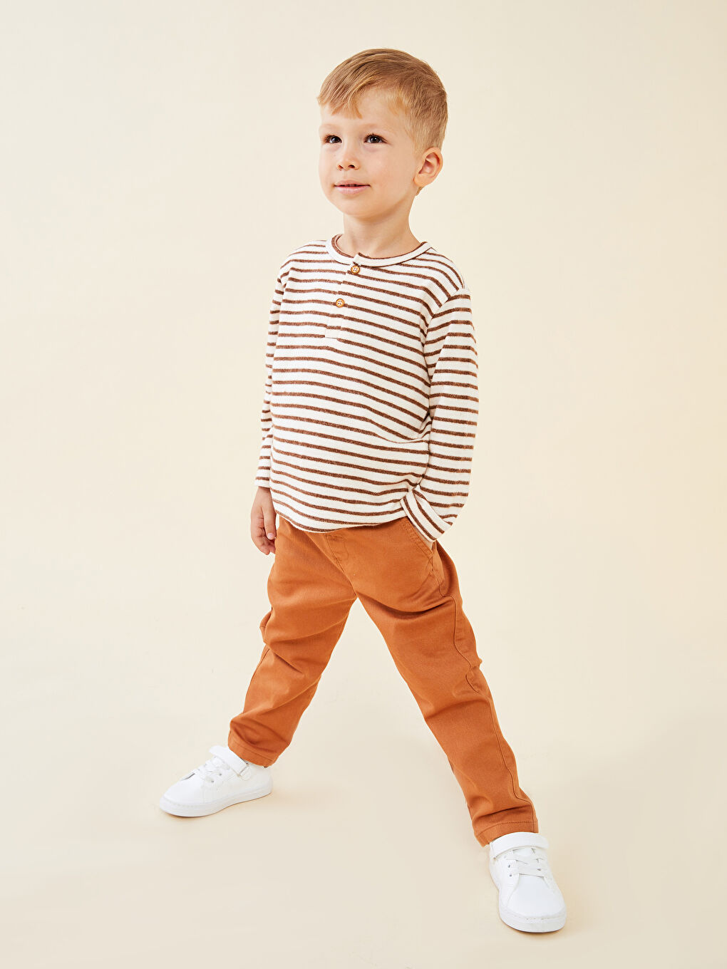 بنطلون بسيط للأولاد الرضع-3