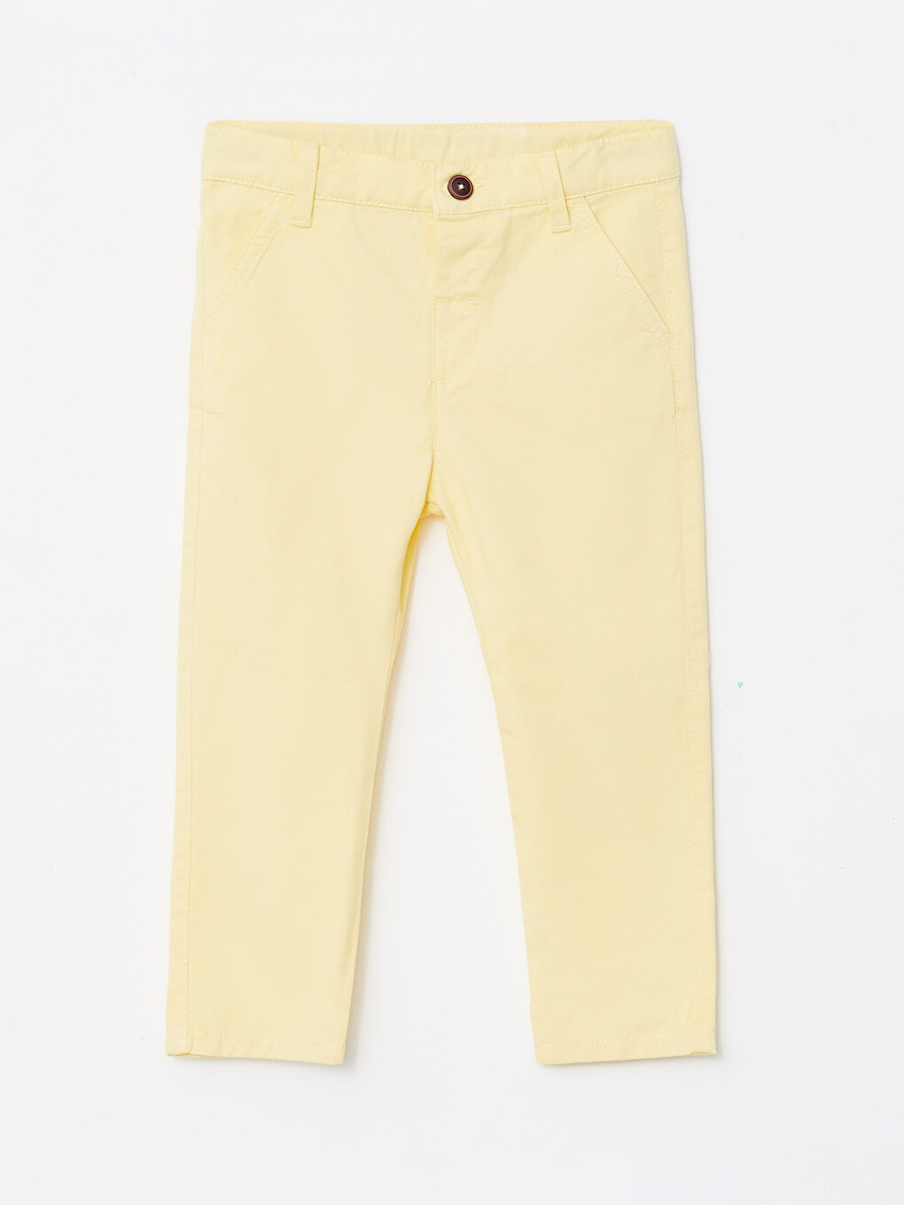 Sarı Basic Erkek Bebek Pantolon