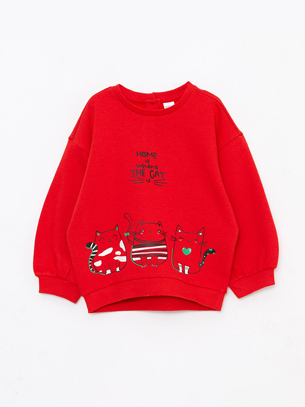 Crew Neck Long Sleeve Printed Baby Girls' Sweatshirt and Tights 2 Pack Set-1