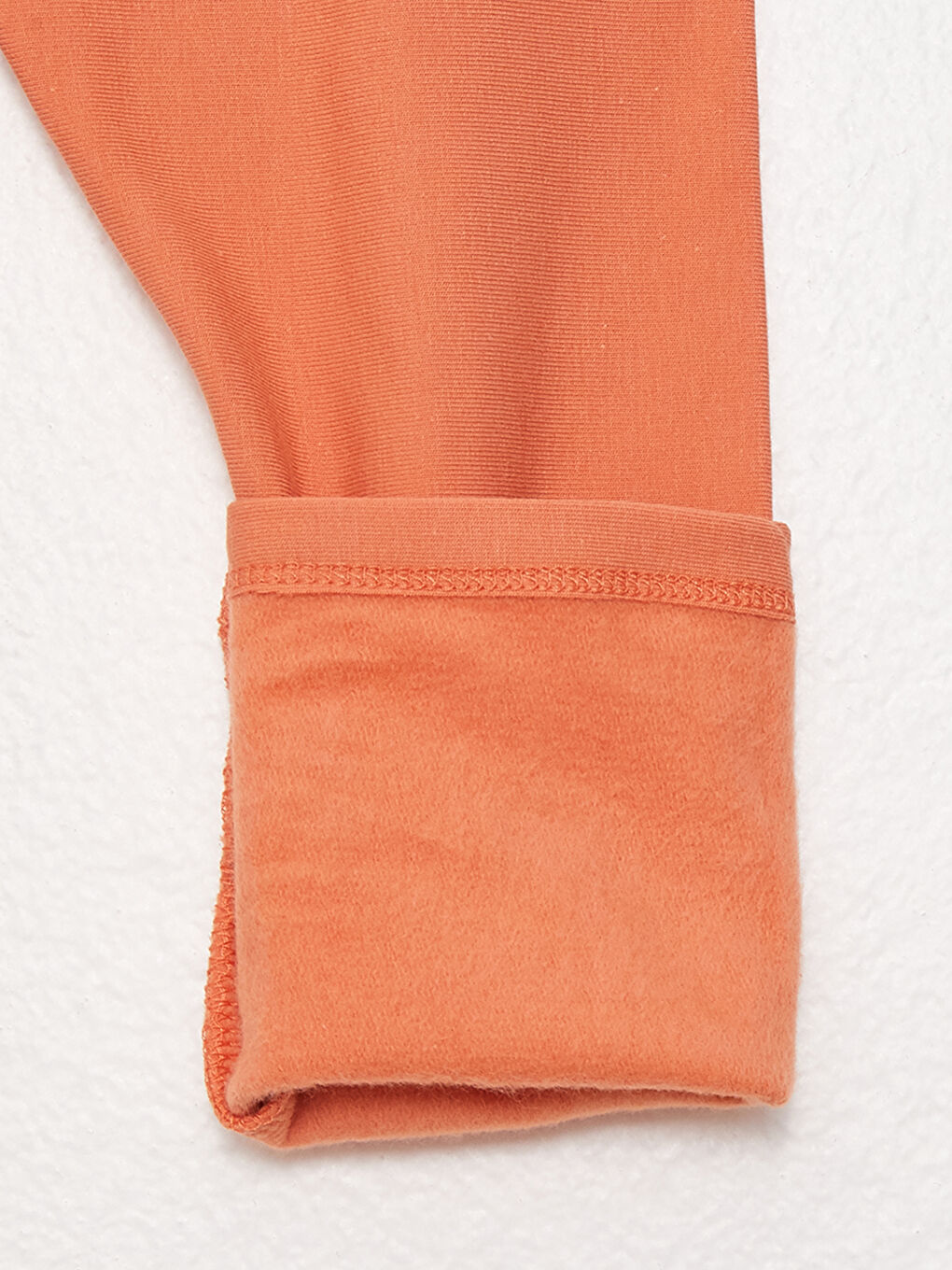 طقم بلوزة كم طويل بياقة دائرية مطبوعة للبنات الرضع مع بنطلون ضيق - مجموعة من قطعتين-5