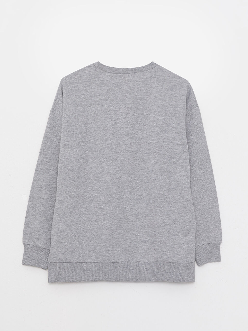 Crew Neck Printed Long Sleeve Women's Sweatshirt-6