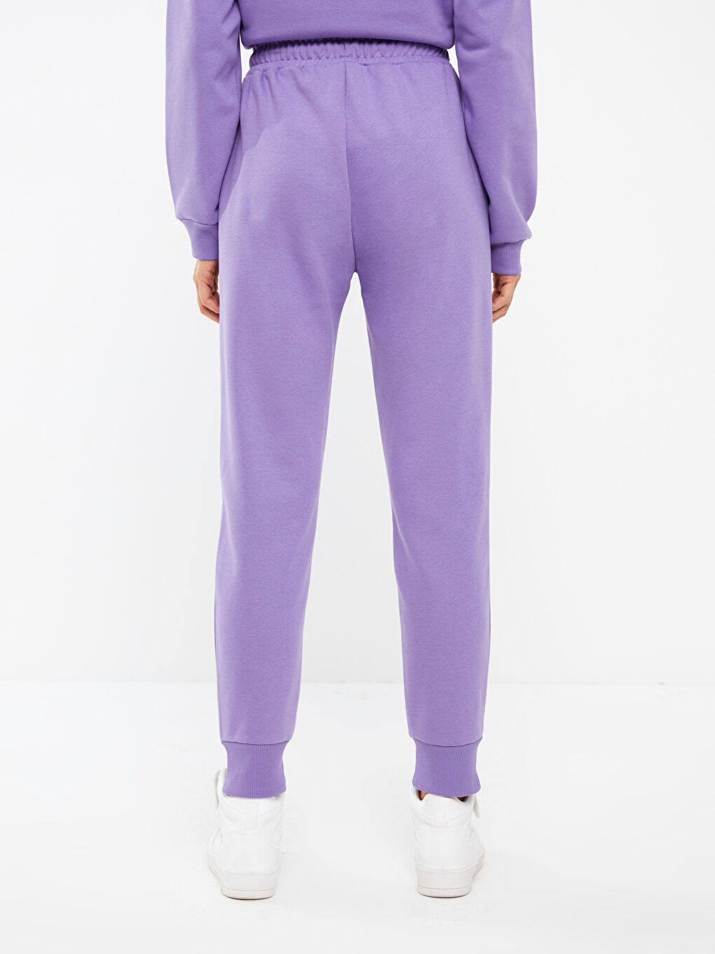 LCW Vision Elasticated Waist Women's Thick Jogger Sweatpants -W2G137Z8-H4C