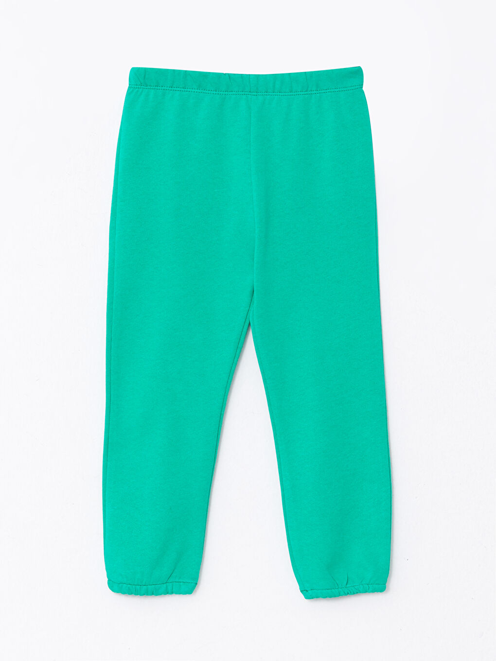 Yeşil Kapüşonlu Uzun Kollu Basic Kız Bebek Sweatshirt ve Pantolon 2'li Takım-2