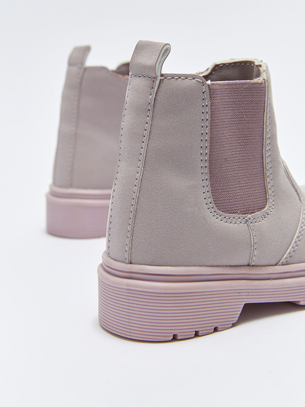 Lila Fermuarlı Kız Bebek Bot-4