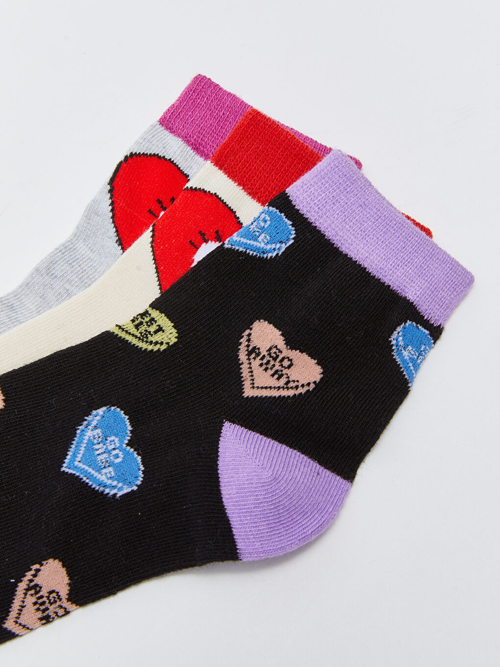 Djevojka CRNA Čarape do gležnja-2