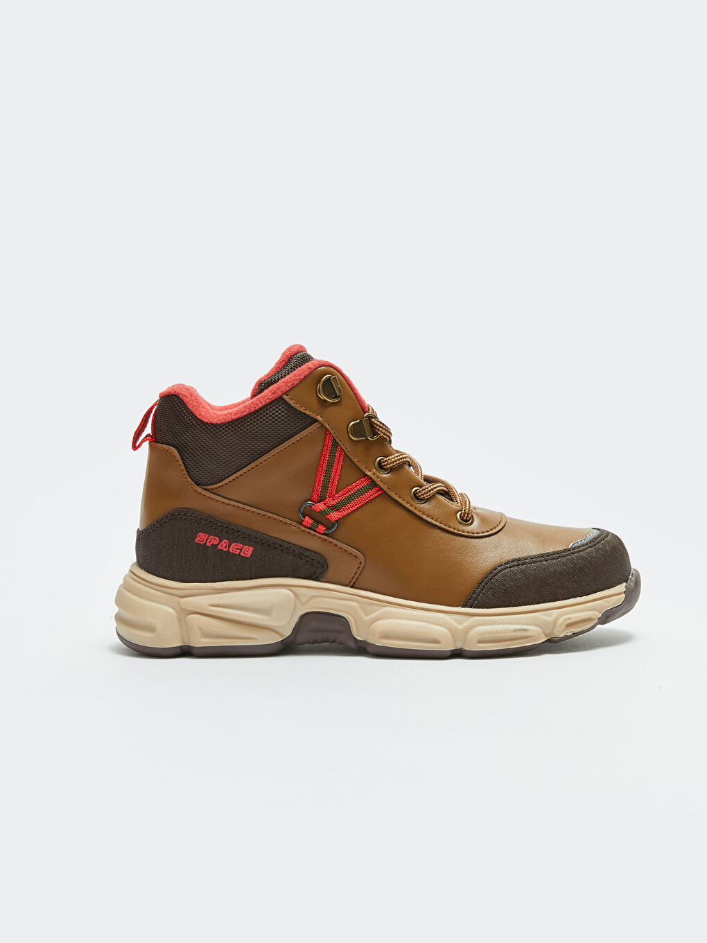 Lace-up Color Block Boy Boots-1