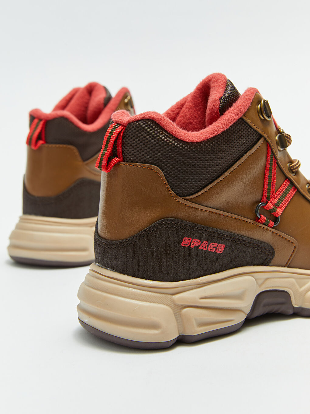 Lace-up Color Block Boy Boots-4
