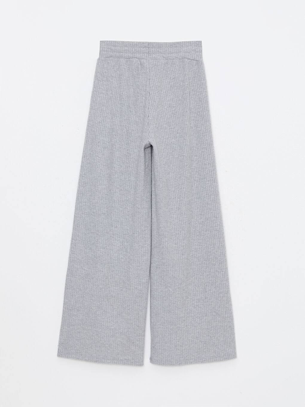 ქალებისთვის ელასტიური წელის უბრალო სპორტული შარვალი-6